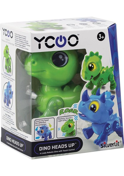 Dino Heads Up Robot Stegosaurus 88592