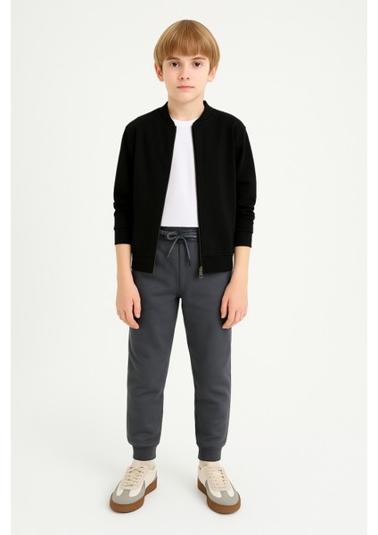 Erkek Çocuk Basic Jogger Paça Okul Eşofman Altı AK-2350