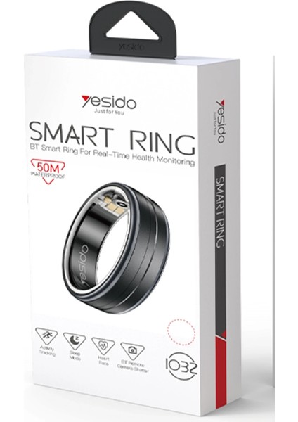 IO32 Akıllı Yüzük 50METRE Su Geçirmez Özellikli Sağlık ve Egzersiz Takip Özellikli Bt Akıllı Yüzük fırsatları