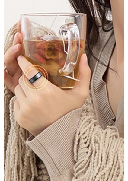 IO32 Akıllı Yüzük 50METRE Su Geçirmez Özellikli Sağlık ve Egzersiz Takip Özellikli Bt Akıllı Yüzük indirimleri