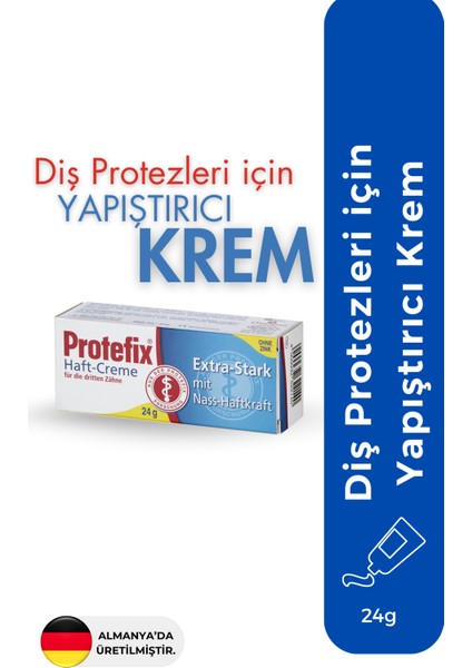 Haft-Creme 24 Gr Diş Protezleri için Extra Güçlü Yapıştırıcı Krem