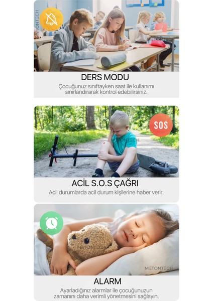 HARVOX HX Kids 4G Pro+ Plus Android Sim Kartlı Akıllı Çocuk Saati | GPS, Konum, Kamera, Görüntülü Görüşme, Yüz Tanıma Pembe fırsatları