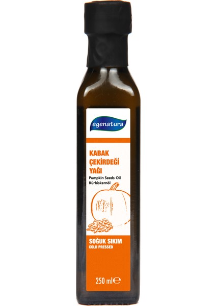 Kabak Çekirdeği Yağı 250 ml - Soğuk Sıkım & Cam Şişe fiyatları