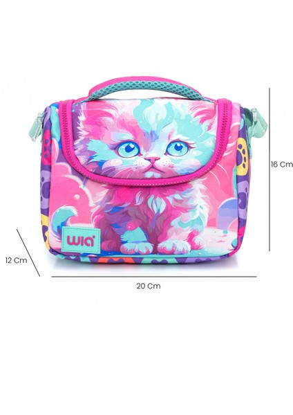 Cat Kız Çocuk 3'lü Okul Çanta Seti