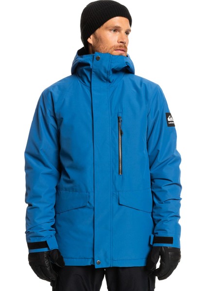 Mission Solid Jk Erkek Mavi Snowboard Ceketi