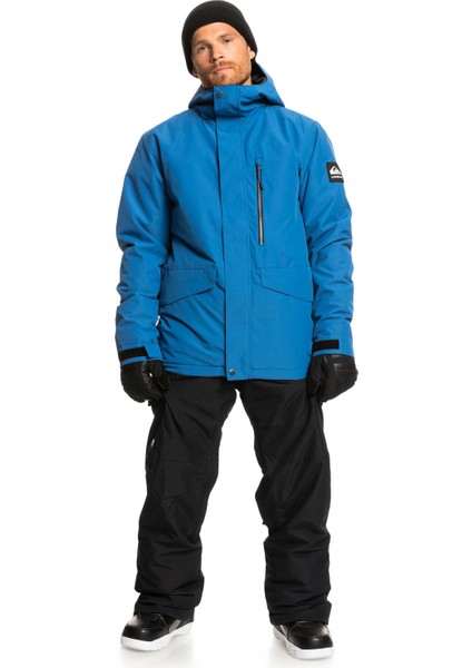 Mission Solid Jk Erkek Mavi Snowboard Ceketi