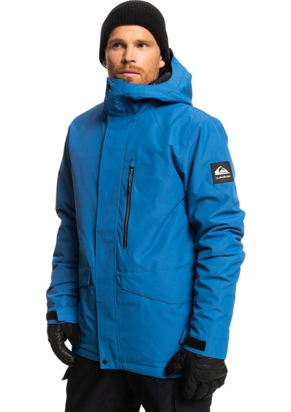 Mission Solid Jk Erkek Mavi Snowboard Ceketi