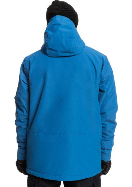 Mission Solid Jk Erkek Mavi Snowboard Ceketi