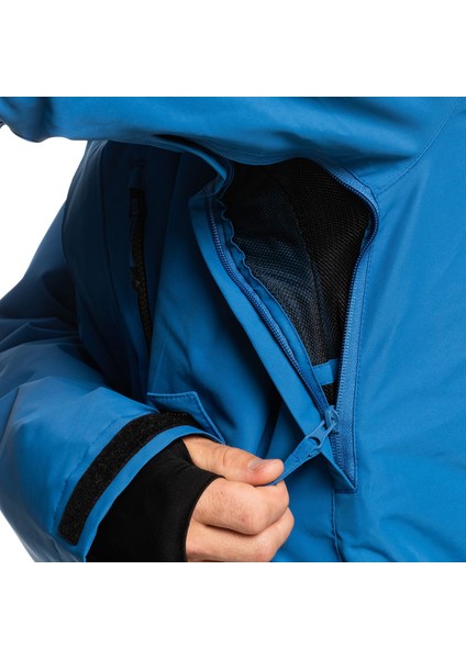 Mission Solid Jk Erkek Mavi Snowboard Ceketi