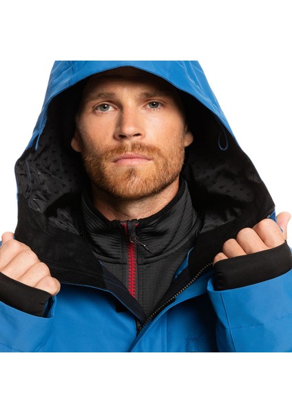 Mission Solid Jk Erkek Mavi Snowboard Ceketi