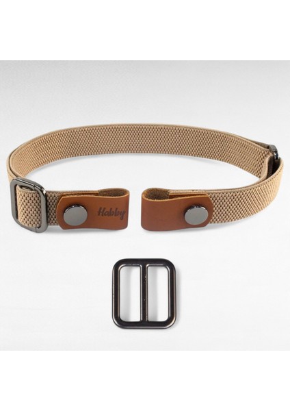 Ayarlanabilir Elastik Tokasız Kemer - Görünmez Kemer-Gizli Tokalı Kemer