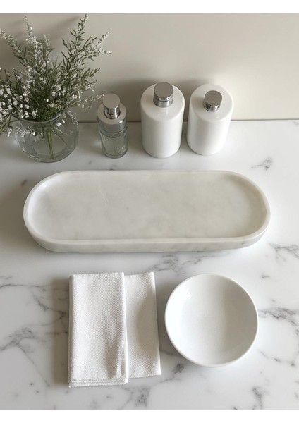 Mermer Banyo Düzenleyici Tepsi fırsatları