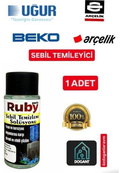 Su Sebil Temizleme Solüsyonu Ilacı 5 adet fiyatıdır