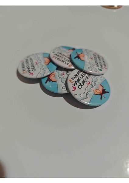 Artık Kuran Okuyorum 44 mm Rozet (20 Adet)