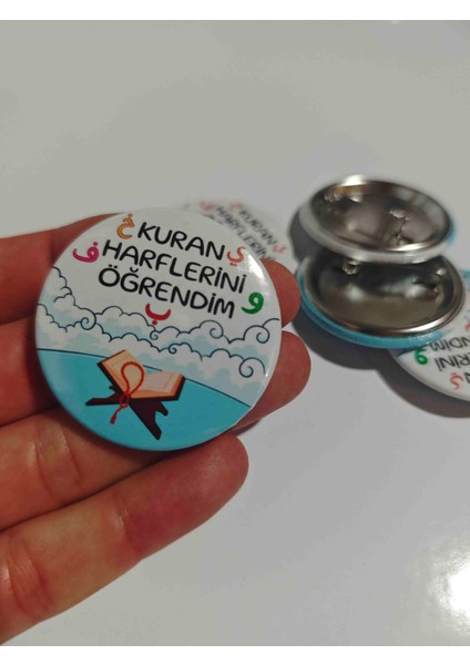 Artık Kuran Okuyorum 44 mm Rozet (20 Adet) fiyatları