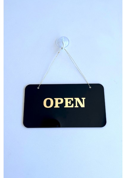 Open / Closed Kapı Tabelası – Tüm İşletmeler için Şık ve Sade Tasarım fiyatları