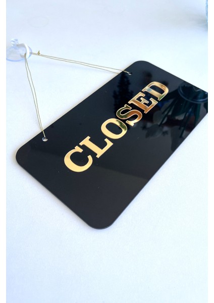Open / Closed Kapı Tabelası – Tüm İşletmeler için Şık ve Sade Tasarım modelleri