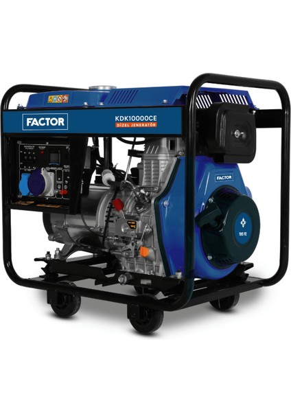 Nasototarım Factor Kdk 10000 Ce 9.4 Kva Dizel Monofaze Jeneratör