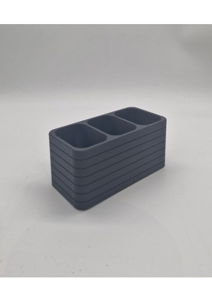 Bölmeli Dekoratif Kumandalık, 3D Baskı, Siyah modelleri