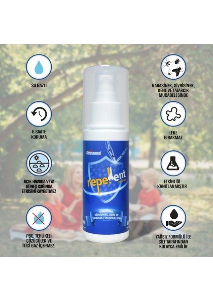 Repellent Haşere Kovucu Vücut Spreyi 100 Ml Böcek Haşere İlacı modelleri