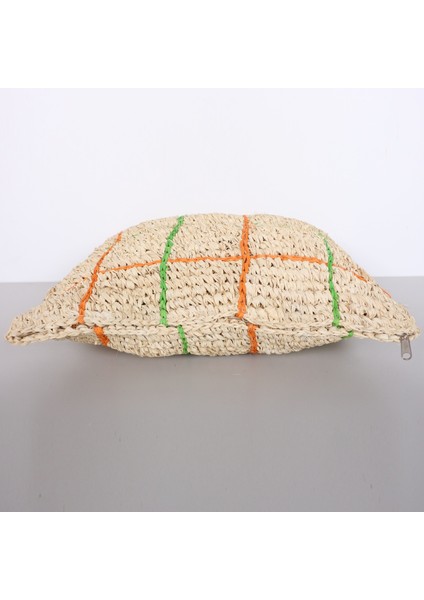 MYLAMP Çift Yön Örgü 47x47cm. Doğal & Rafya Kırlent indirimleri