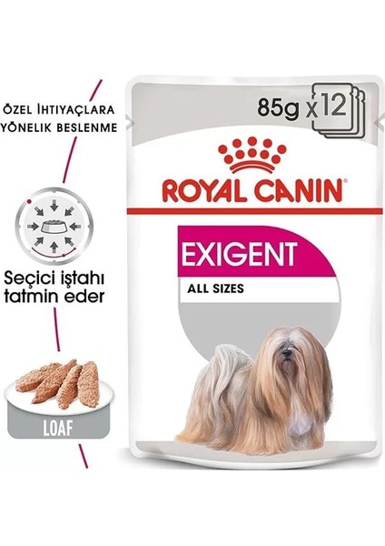 Ccn Exigent Köpek Yaş Mama, 85 gr fiyatları