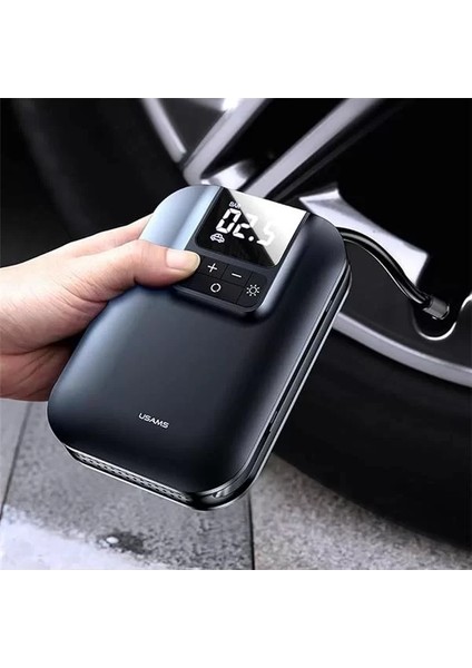 US-ZB215 350PSI 5000MAH Şarjlı Çok Amaçlı Taşınabilir Lastik Hava Pompası fiyatları