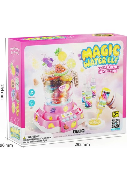 Magic Water Elf Aqua Gel Meyve Sıkacağı Kendin Yap Oyun Seti Stem modelleri