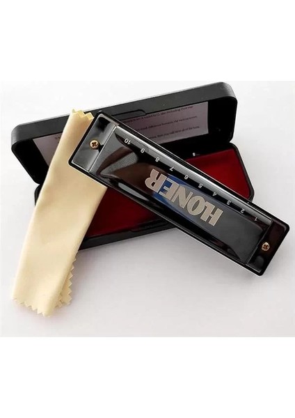 H1005 - Profesyonel Ağız Mızıkası - Metal Gövde - Siyah - C fiyatları