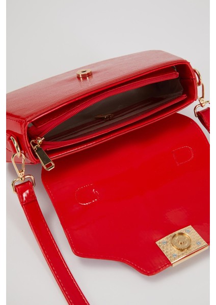 Kırmızı Kadın El ve Omuz Çantası 930214 fırsatları