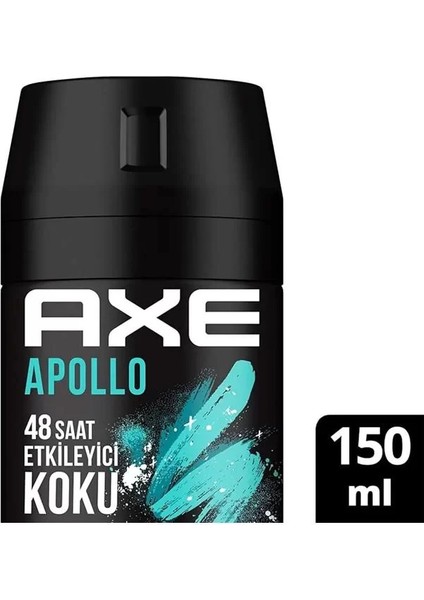 Erkek Sprey Deodorant Apollo 48 Saat Etkileyici Koku Vücut Spreyi 150 ml fiyatları