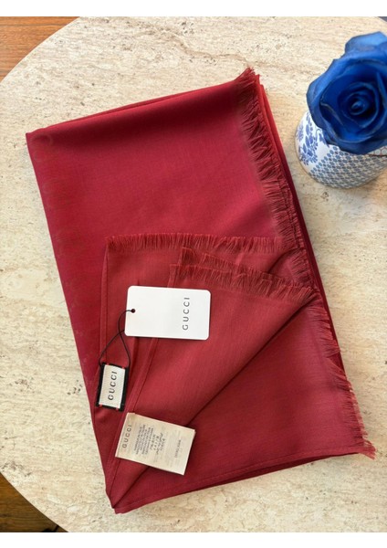 Yün Ipek Şal – G Desen | A+ Kalite | Çift Taraflı | Dört Mevsim Kullanım