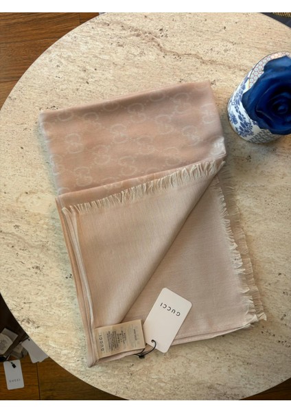 Yün Ipek Şal – G Desen | A+ Kalite | Çift Taraflı | Dört Mevsim Kullanım