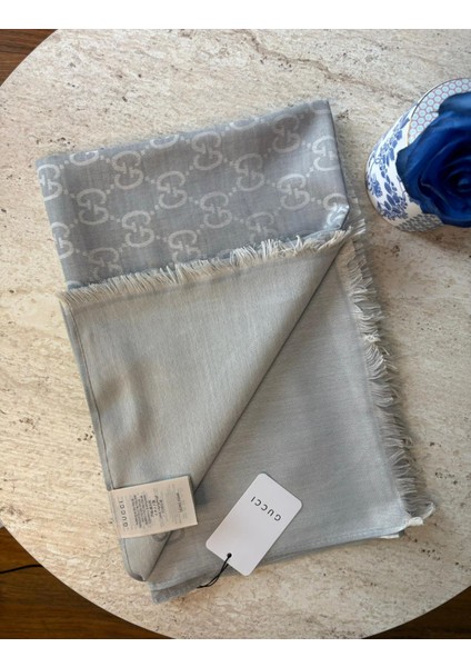 Yün Ipek Şal – G Desen | A+ Kalite | Çift Taraflı | Dört Mevsim Kullanım