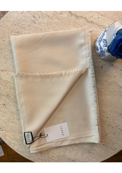 Yün Ipek Şal – G Desen | A+ Kalite | Çift Taraflı | Dört Mevsim Kullanım