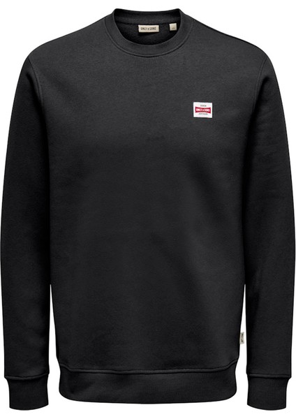 Onsdawson Siyah Erkek Sweatshirt 22033193 modelleri