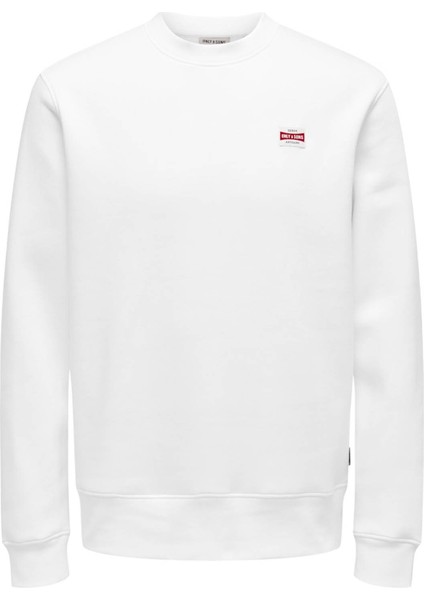Onsdawson Beyaz Erkek Sweatshirt 22033193