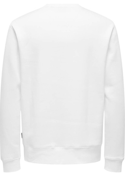 Onsdawson Beyaz Erkek Sweatshirt 22033193 fiyatları