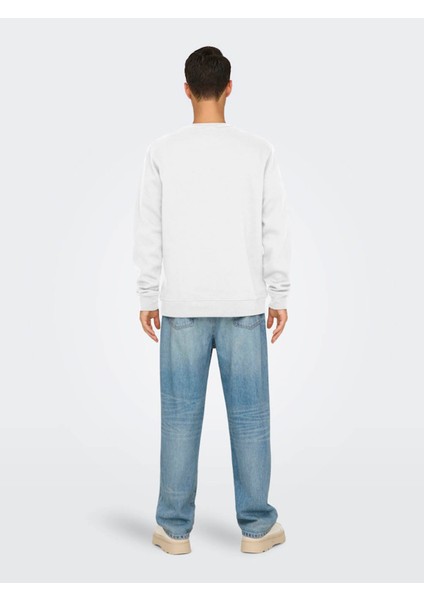 Onsdawson Beyaz Erkek Sweatshirt 22033193 fırsatları