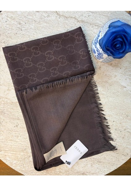 Yün Ipek Şal – G Desen | A+ Kalite | Çift Taraflı | Dört Mevsim Kullanım