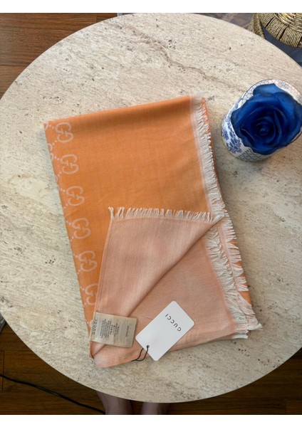 Yün Ipek Şal – G Desen | A+ Kalite | Çift Taraflı | Dört Mevsim Kullanım