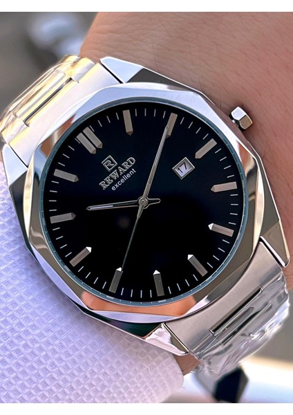 Çelik Kordon Takvim Özellikli 5 Atm Suya Dayanıklı Erkek Kol Saati VS.BLKT.0521 fiyatları