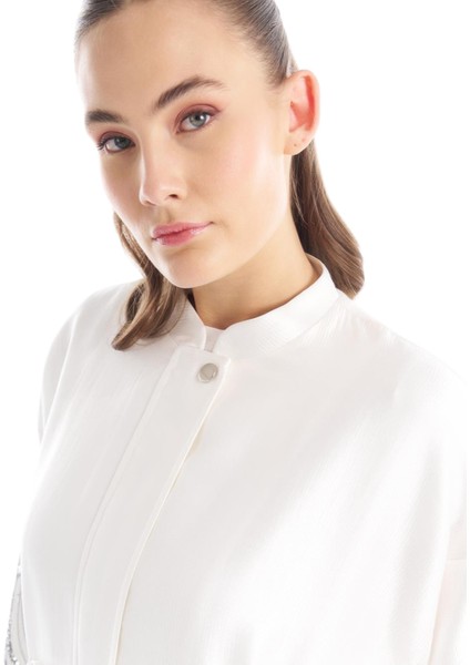 Kadın Nakış Işlemeli Belden Ayarlanabilir Ceket fırsatları