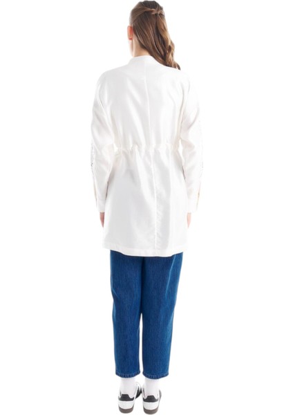 Kadın Nakış Işlemeli Belden Ayarlanabilir Ceket indirimleri