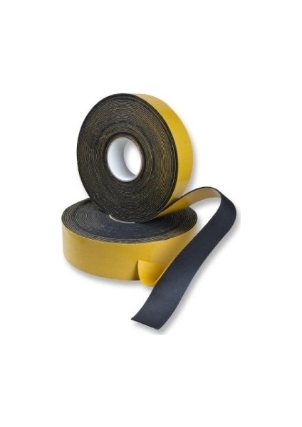 1 Adet - 3MM*50MM*15000MM Kendinden Yapışkan Bant Oto Karavan Pimaş Boru Pencere Ses Akustik Band