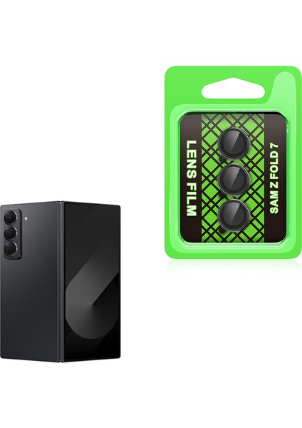 Galaxy Z Fold 7 Kamera Temperli Cam Lens Koruyucu Cl-07