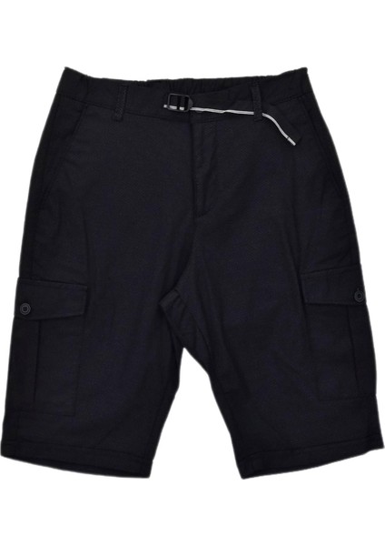 Erkek Kargo Cepli Kanvas Kapri Şort 1332 BGL-ST04762