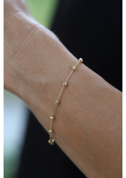 14 Ayar Altın Force Zincirli Dorika Bileklik-2 fırsatları