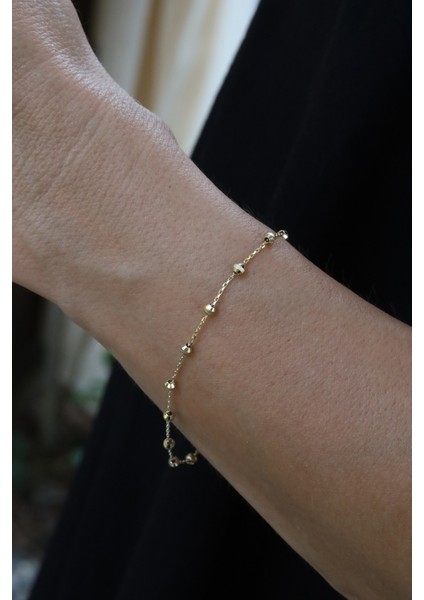 14 Ayar Altın Force Zincirli Dorika Bileklik fiyatları