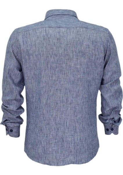 Erkek Yazlık Slim Fitt Uzun Kol Gömlek 2431 BGL-ST04755 fiyatları